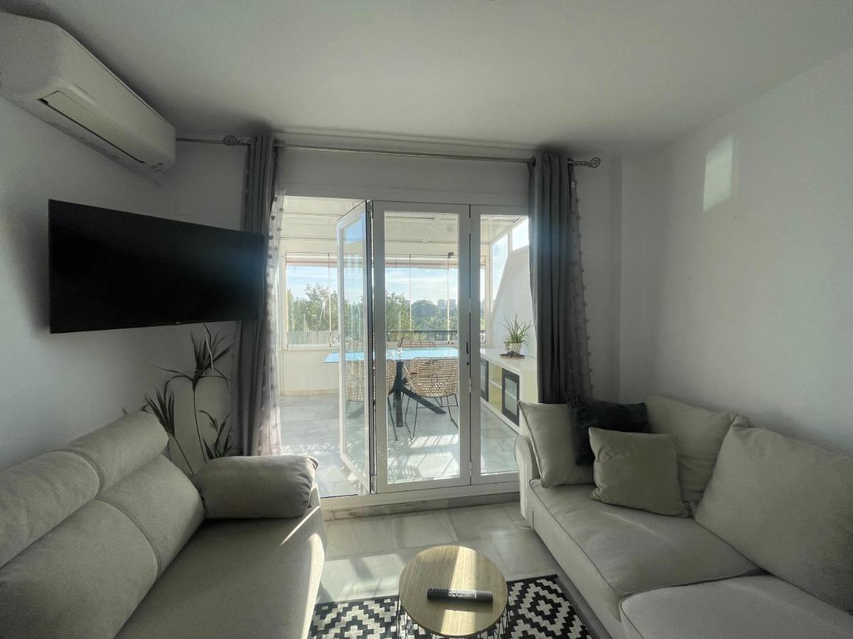 Atico Penthouse Apartment Roquetas de Mar Luaran gambar